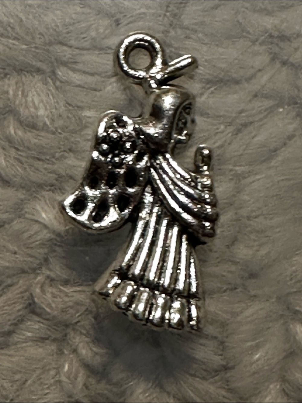 Silver Angel Charm- Women's Jewelry